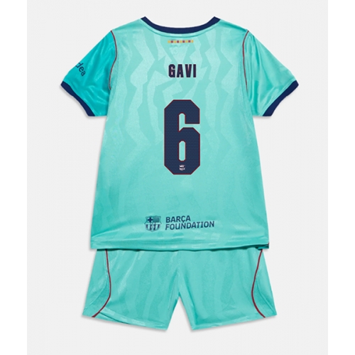 Barcelona Paez Gavi #6 Maglia Gara Terza Repliche 2026-27 Bambino Maniche Corte Barcelona Paez Gavi #6 Maglia Gara Terza Repliche 2026-27 Bambino Maniche Corte